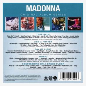 Madonna / Original Album Series (5CD)