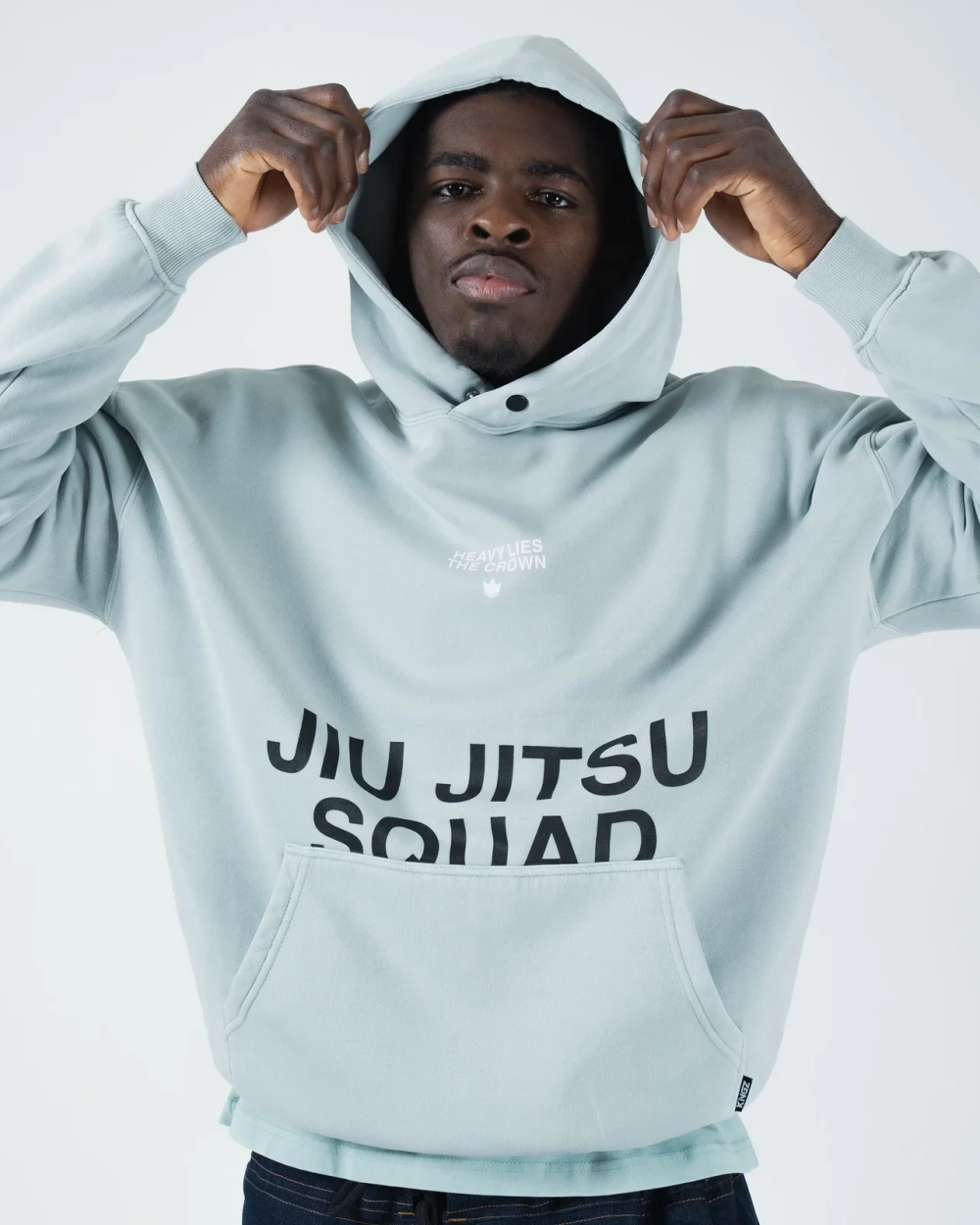 Худи KINGZ Jiu Jitsu Squad V2 - Sea Foam