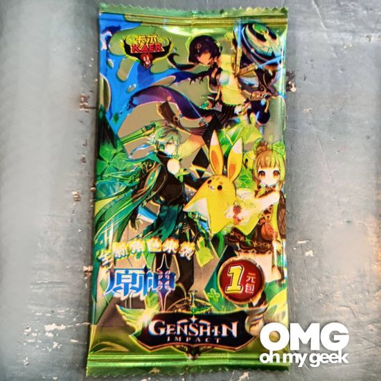 Коллекционные карточки Genshin фабрики Kaer 3.1 (категория A)