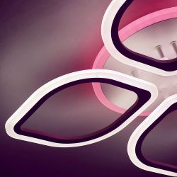 Citilux Ромби Смарт CL236A140E RGB Умная люстра Белая