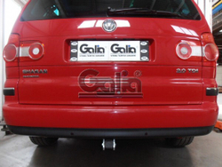 Фаркоп оцинкованный Galia F104A для Ford Galaxy 2000-2006, SEAT Alhambra 2000-2010, Volkswagen Sharan 2000-2010(паспорт и сертификат в комплекте)(без электрики)