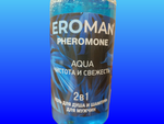 Мужской гель для душа Биоритм Aqua, шампунь, феромоны, 430мл