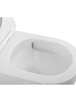 Унитаз приставной BelBagno Sfera-R BB2141CB-TOR/SC белый, безободковый, с крышкой микролифт, слив-торнадо