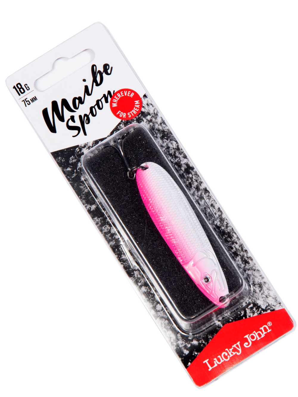 Блесна Lucky John Maibe Spoon 75 мм, 18 г, цвет 009