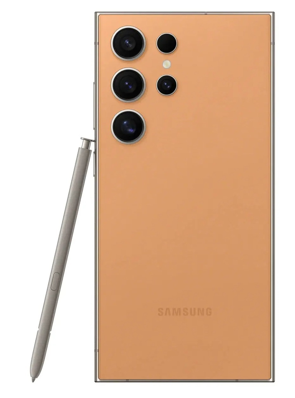 Смартфон Samsung Galaxy S24 Ultra 12 ГБ/256 ГБ (Оранжевый титан | Titanium Orange) (Snapdragon)