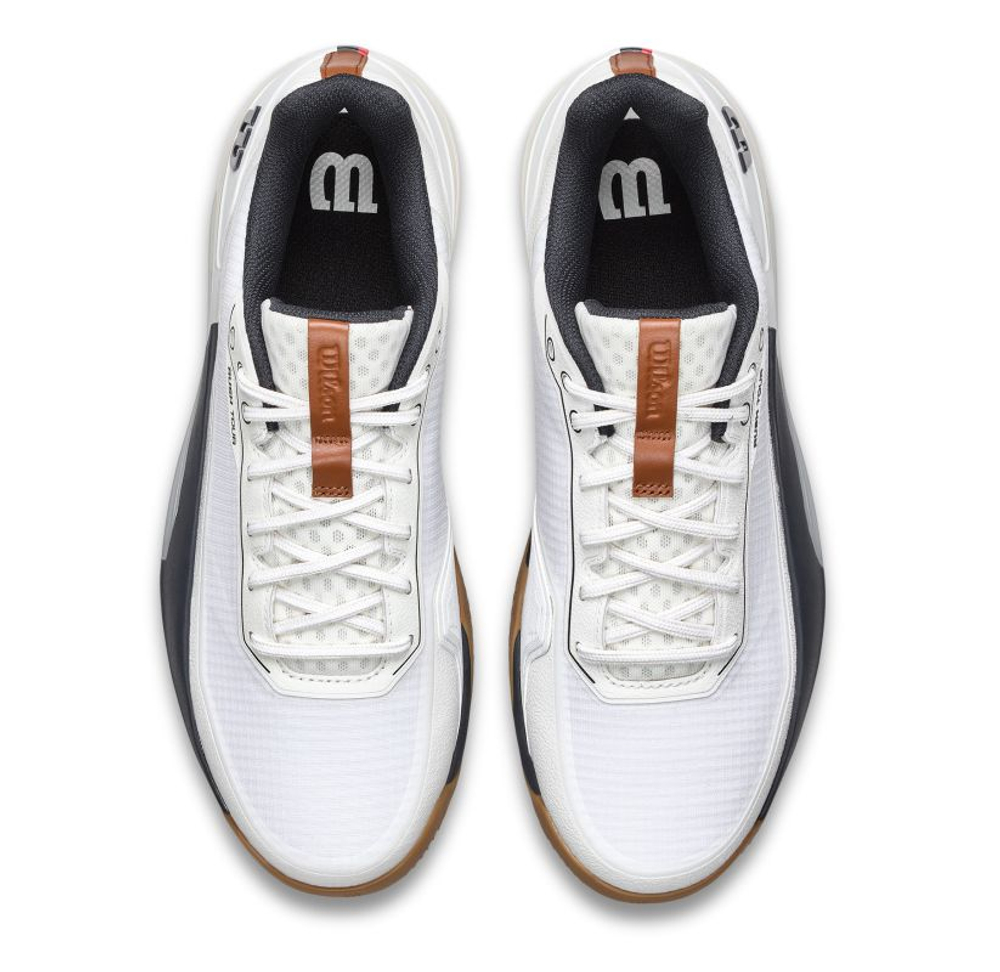 Теннисные кроссовки Wilson Rush Tour 5 Clay - white/navy blazer/gum1a