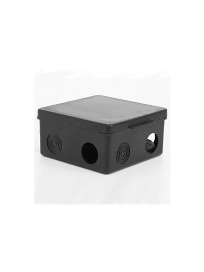 Коробка распределительная ОП 100х100х50мм 7 каб. вводов IP54 черн. TOKOV ELECTRIC TKE-KR-100-100-50-C05