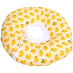 Воротник ветеринарный на кулиске «ЛЮБИМЫЙ БРО», уточки, р S, окружность шеи 13-22см (лейбл)