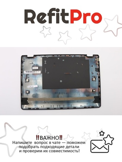 Нижняя часть корпуса (поддон) для ноутбука Lenovo Yoga 710-11ISK / IKB , черный (5CB0L46186), оригинал