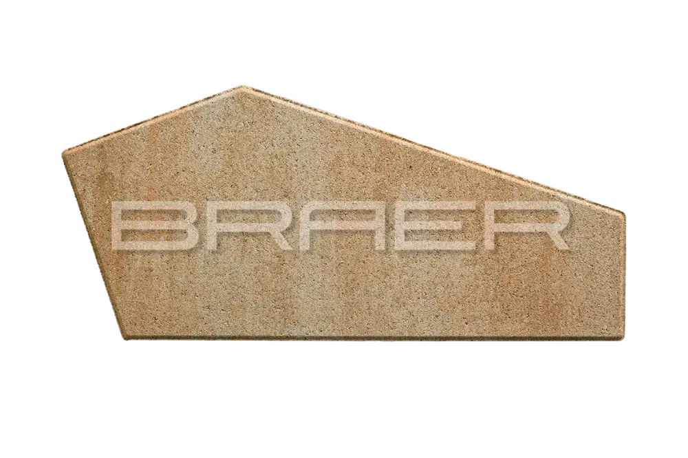 Тротуарная плитка Braer Витраж, Color Mix Плато, 80 мм