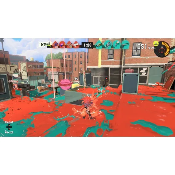 Splatoon 3 (Nintendo Switch, Полностью на русском языке, Б/У)