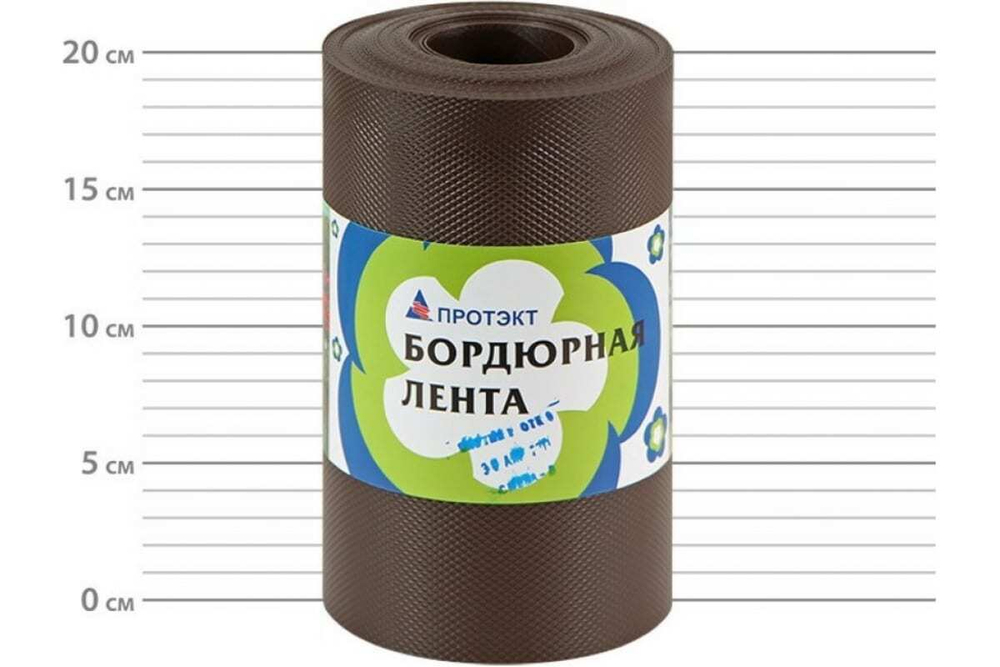 Лента бордюрная Протэкт (20см/9м) хаки