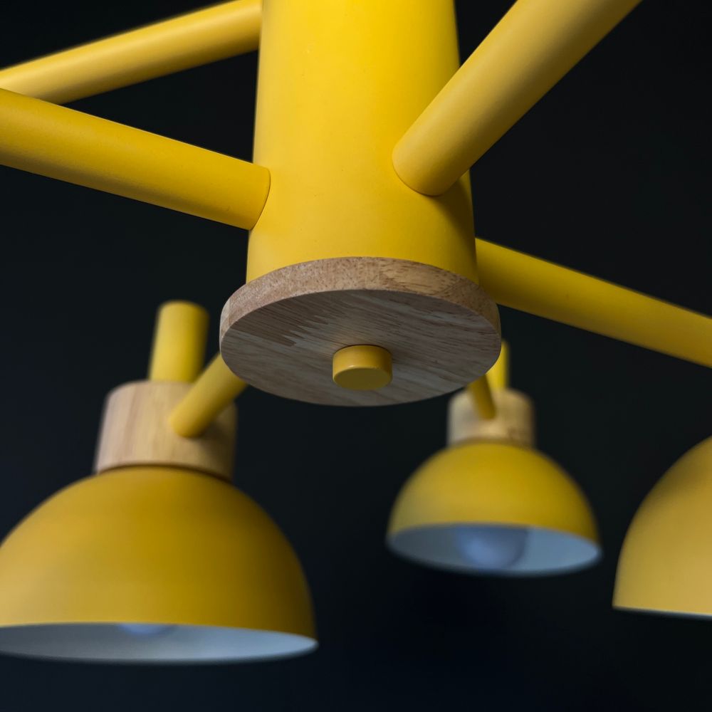 Люстра На Штанге Fanta A 8 Lights Yellow By Imperiumloft