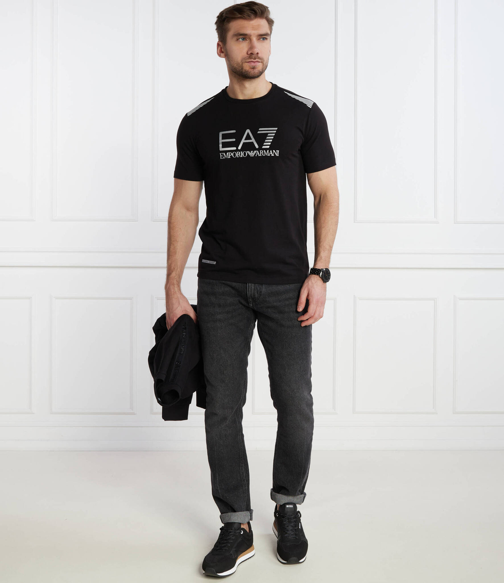 Футболка EA7 - черный(3DPT29 PJULZ)