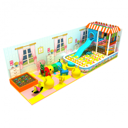 Детская игровая комната «Яркая детская с развлечениями»