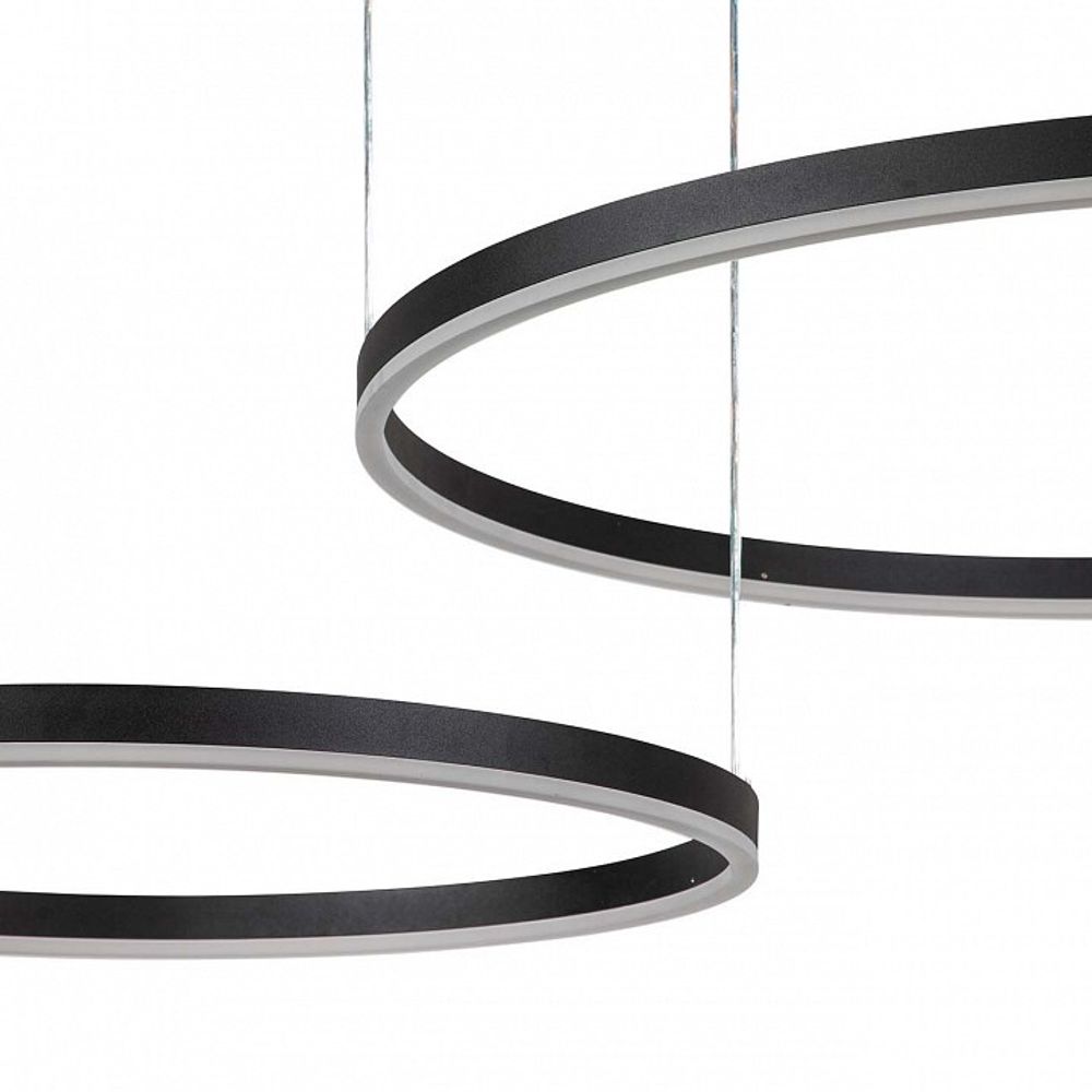 Подвесной светильник Indigo Galass 14001/2P Black