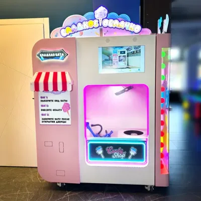 Вендинг сладкой ваты «Сладкая робо вата»