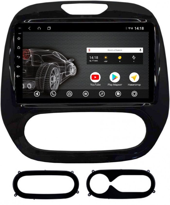Магнитола для Renault Kaptur 2016+ - AK412R9-MTK Android 10