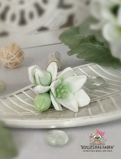 Силиконовая форма Тройник лилии