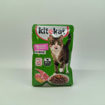 Ягненок в соусе, 85г влажный корм для кошек KiteKat