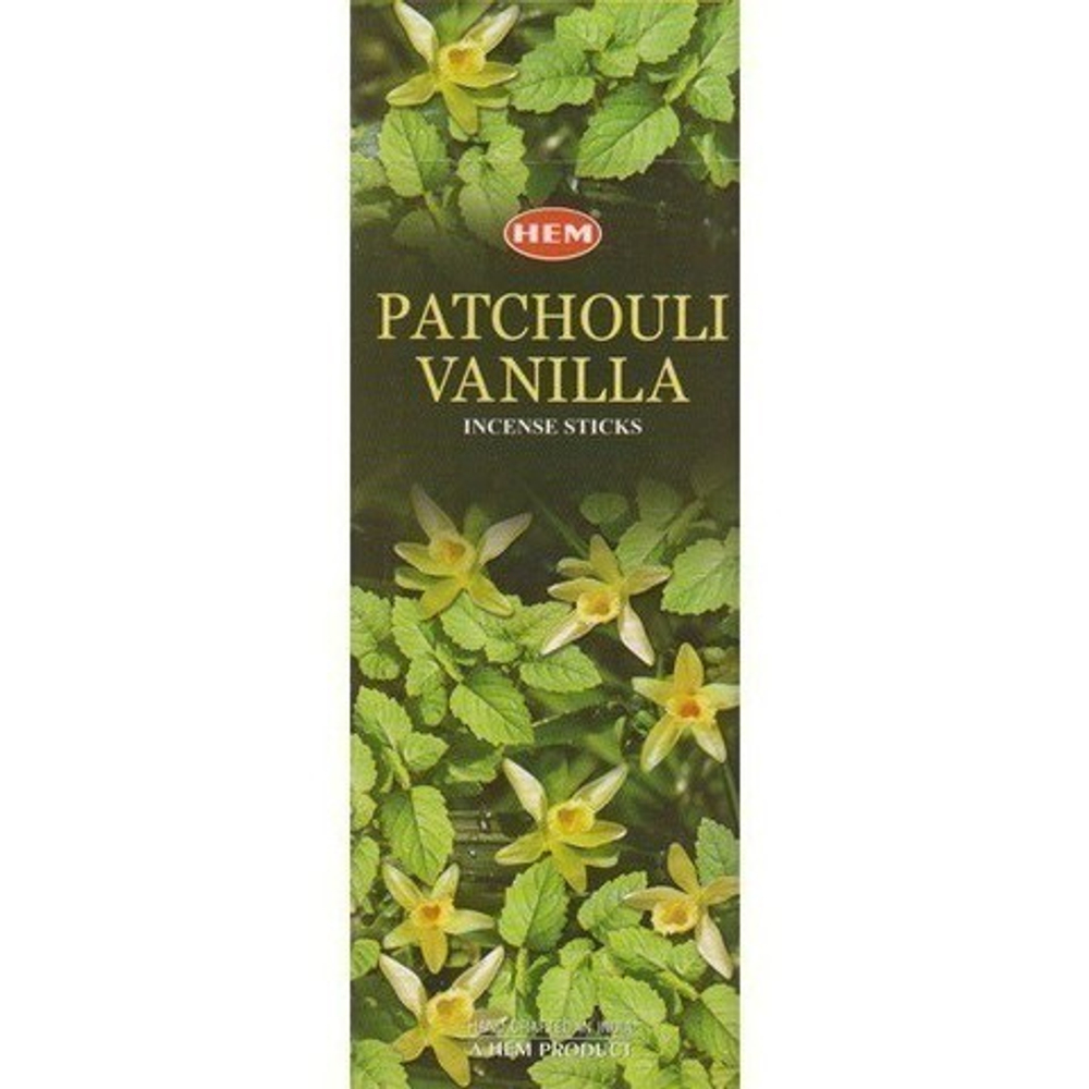 HEM Patchouli Vanilla шестигранник Благовоние Пачули Ваниль