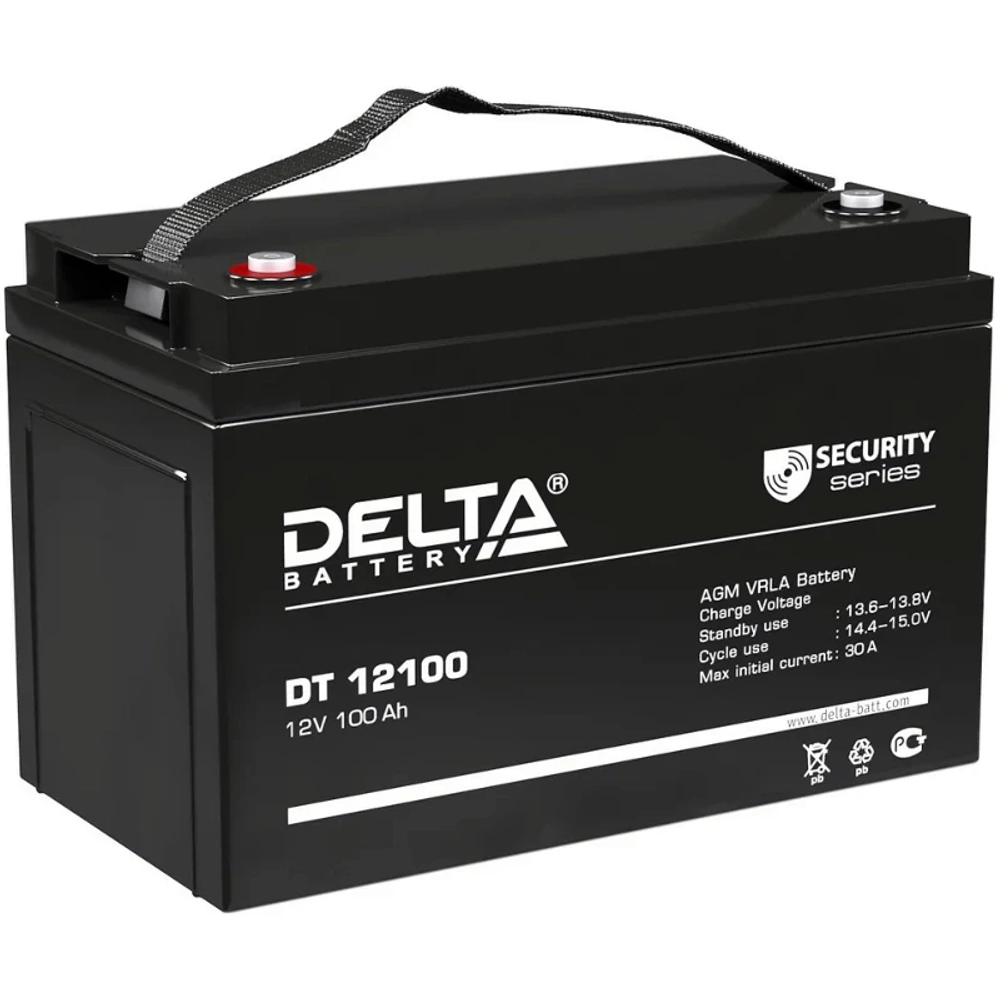 DELTA DT 12100 аккумулятор 4614010040007