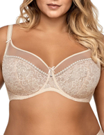 Комфортный бюстгальтер на косточках с боковыми поддержками (Размер: 65D) (Цвет: черный)