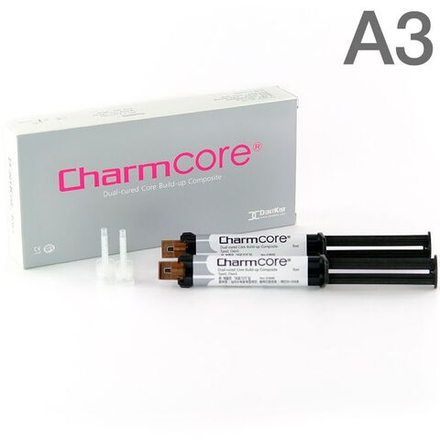CharmCore цв.А3-цемент двойного отверждения (2кар.х5мл,20 нас,20канюль), DentKist