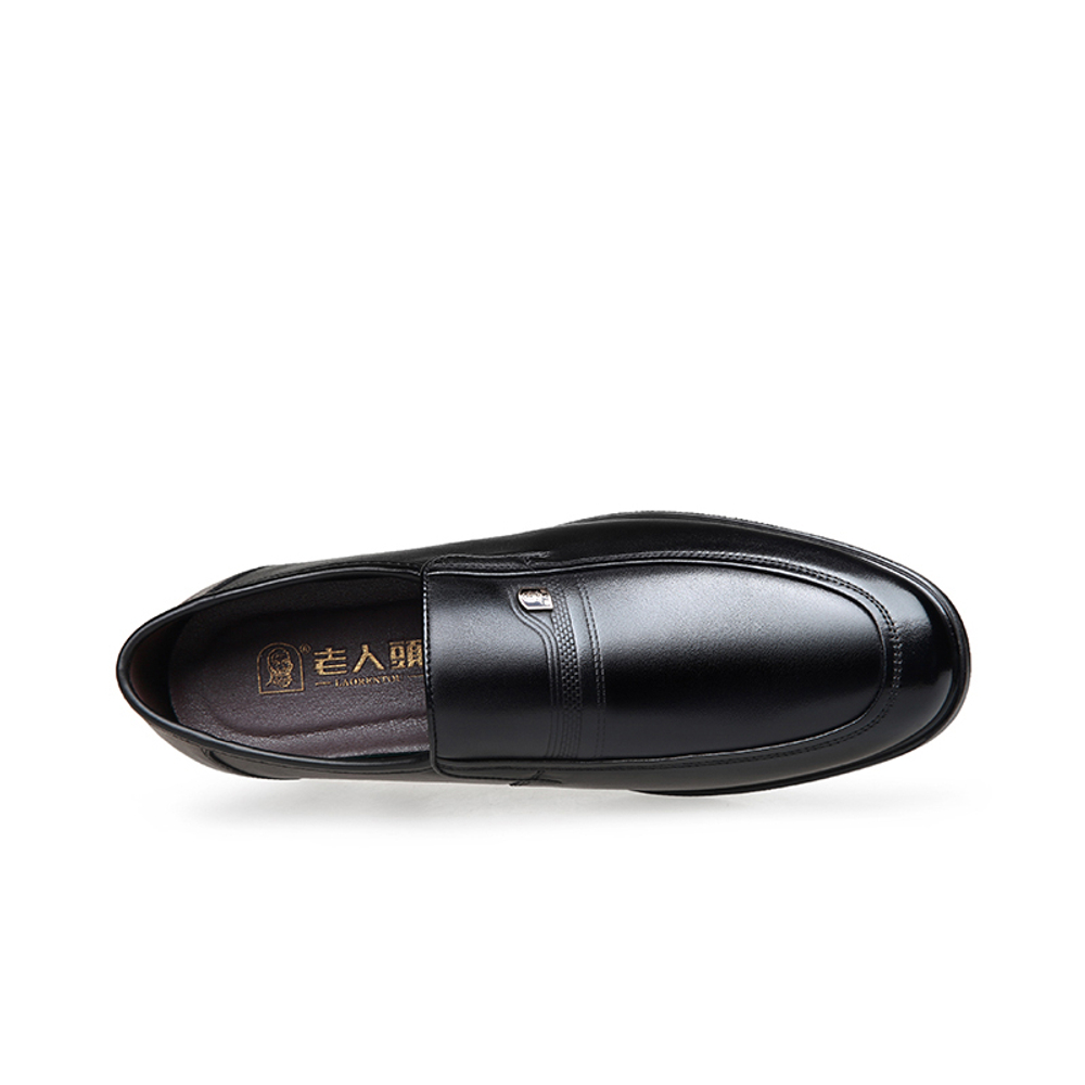 LAORENTOU Cow Leather Casual Leather Shoes Men"s