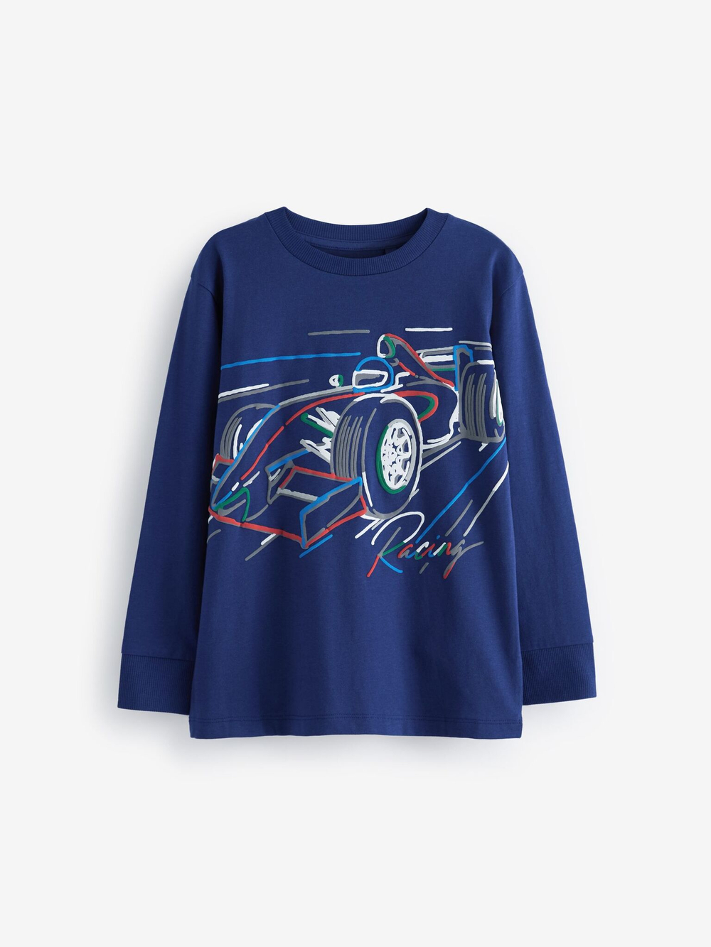 Лонгслив для мальчика Next 684-180, Синий