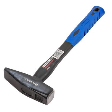 Молоток слесарный с фиберглассовой ручкой и резиновой противоскользящей накладкой (800г) Forsage F-805800