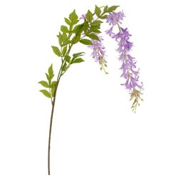 GAEM Цветок искусственный "Глициния" (Real Touch), L10 W5 H111 см