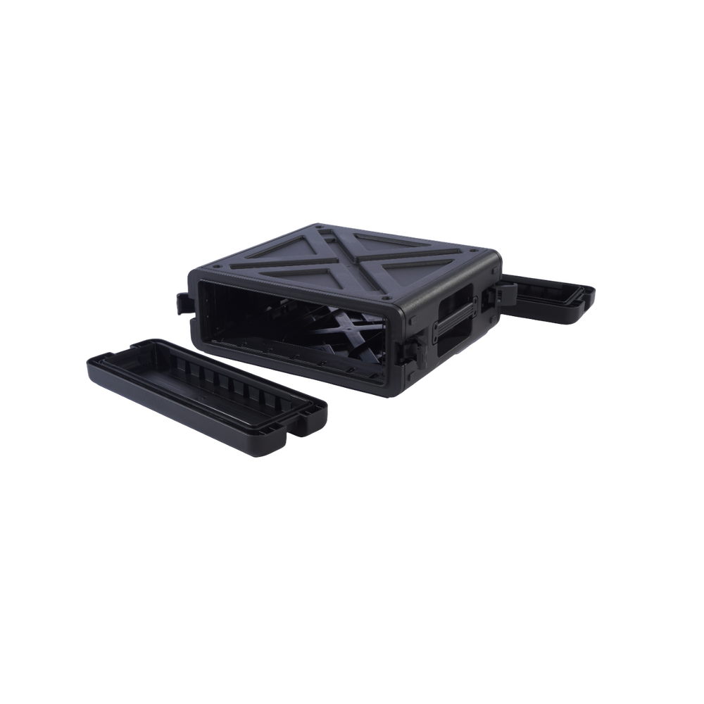 Ударопрочный пластиковый Рэковый кейс 3 юнита KZCASE@RACK3U