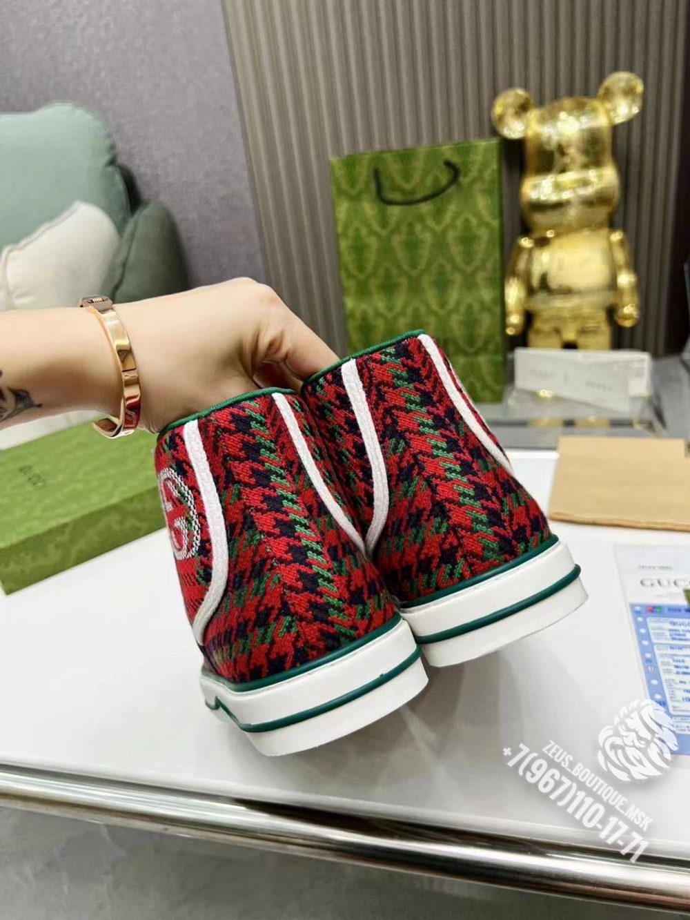 Кеды Gucci