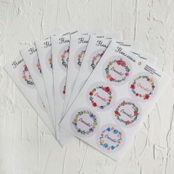 Наклейки "Спасибо!", 6 шт