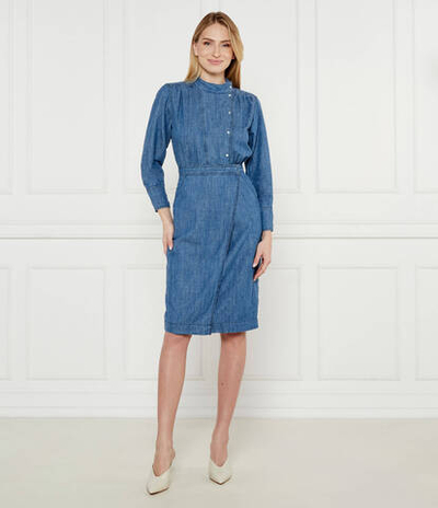 Джинсовое платье Robe WAKIE Ba&sh - голубой(1E25WAKI)