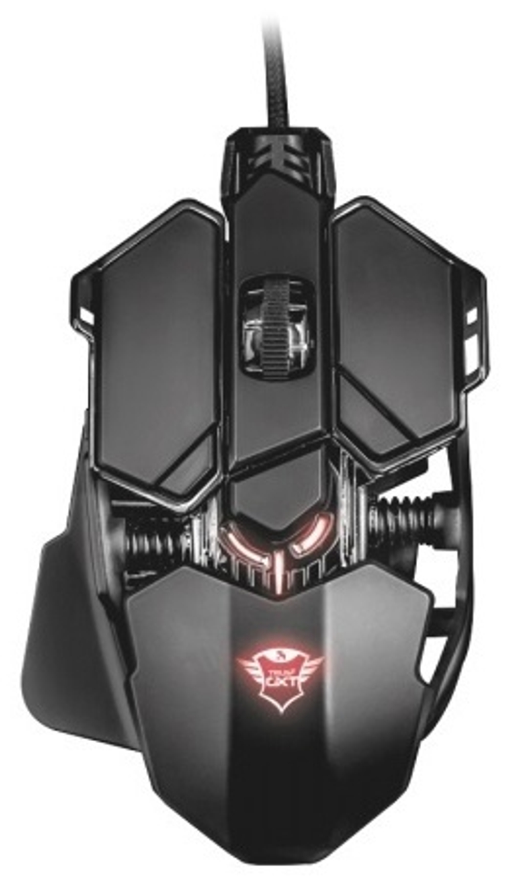 Мышь Trust GXT 138 X-Ray Illuminated черный