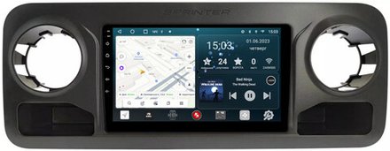 Магнитола для Mercedes-Benz Sprinter 2018+ - Redpower 368 Android 10, ТОП процессор, 6Гб+128Гб, CarPlay, SIM-слот
