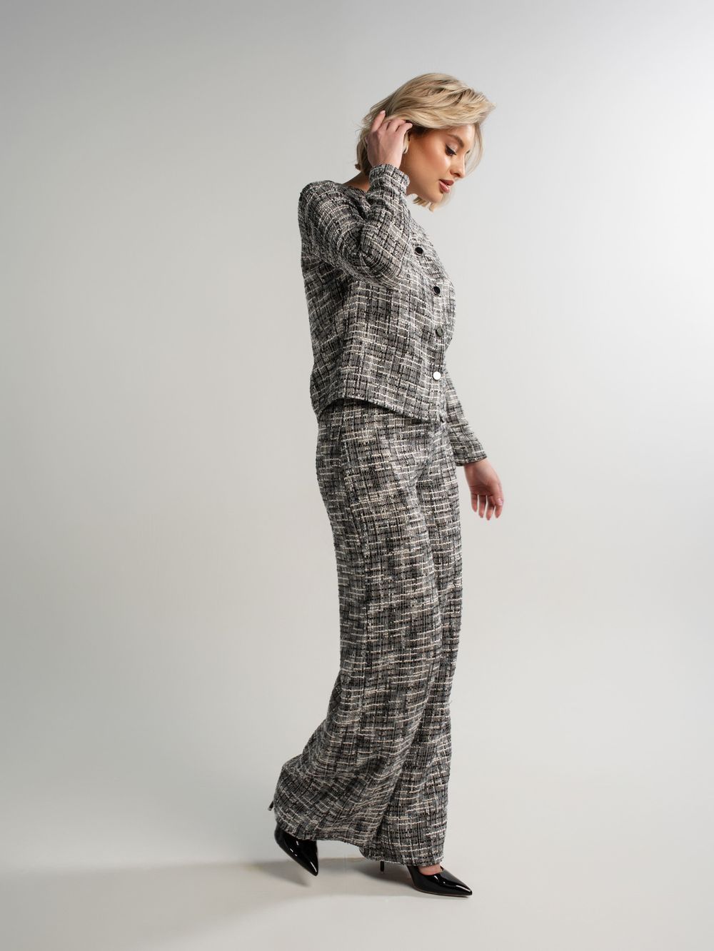 Костюм с брюками Марлин (серый) К15120-10М LT Collection