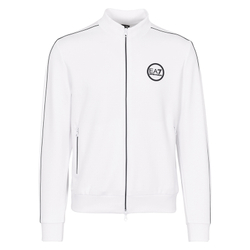 Мужская теннисная кофта EA7 Man Jersey Sweatshirt - white