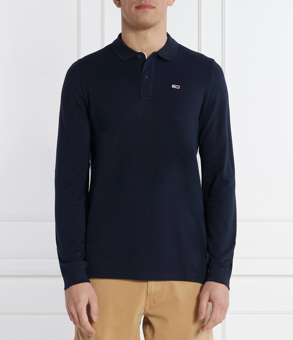 Поло Tommy Jeans - темно-синий(DM0DM18309)