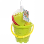 Набор для игры в песочнице «Строитель замков», 21*16 см, 6 предметов, микс