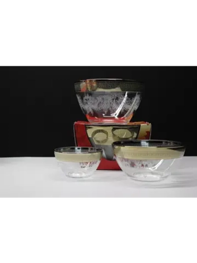Набор салатников стеклянный 3 шт