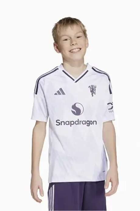 Футболка adidas Manchester United 25/26 Away Junior - белый