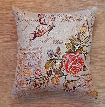 Декоративный гобеленовый чехол для интерьерной подушки Винтаж 38*38