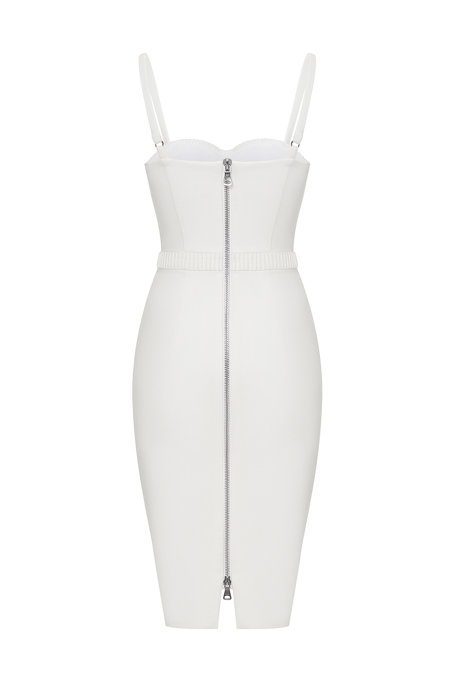 Sheath-dress ''Sea Shell'' white