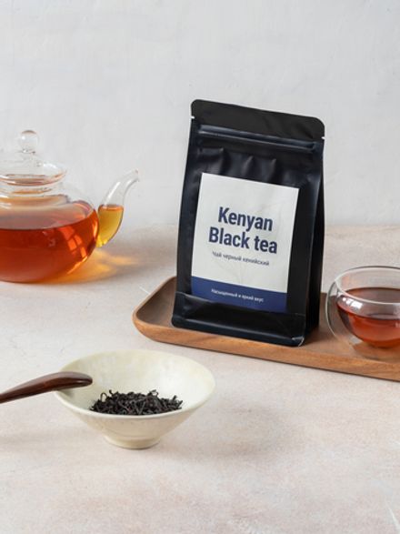 Чай черный - Кенийский крупнолистовой Керичо - пакет 100 гр