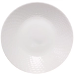 Тарелка «White magic» 20см глубокая, стеклокерамика Строчка