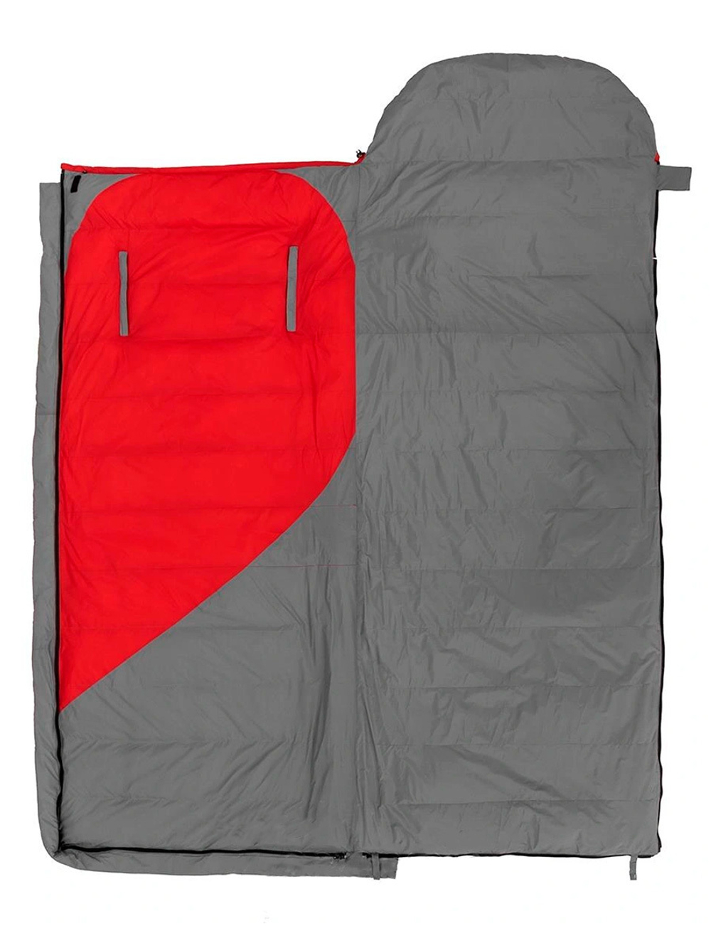 Спальный мешок пуховый Premier Fishing (190+30)х80см (t-25C) красный (PR-YJSD-32-R)