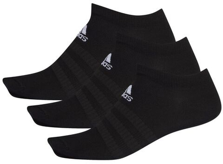 Теннисные носки Adidas Light No Show 3PP - black/black/black